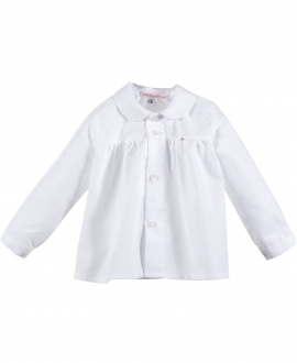 Camisa Bebe Niño CASILDA Y JIMENA Oxford Blanca