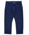 Pantalon Niño BUGATTI Azul Cuadros