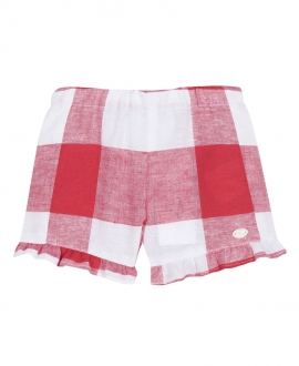 Shorts Bebe Niña TARTINE ET CHOCOLAT Grosella Cuadros