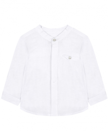 Camisa Niño TARTINE ET CHOCOLAT Blanca Lino