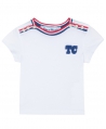 Camiseta Niño TARTINE ET CHOCOLAT Blanca Logo TC