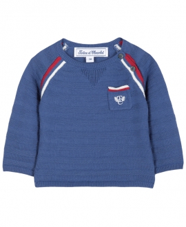 Jersey Niño TARTINE ET CHOCOLAT Punto Azul
