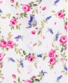 Camisa Niña MONNALISA Flores Con Encaje