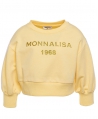 Sudadera Niña MONNALISA Felpa Amarilla