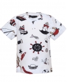 Camiseta Bebe Niño MONNALISA Estampado Marinero