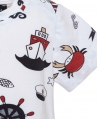 Camiseta Bebe Niño MONNALISA Estampado Marinero