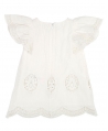 Vestido Bebe Niña CHLOÉ Blanco Bordado