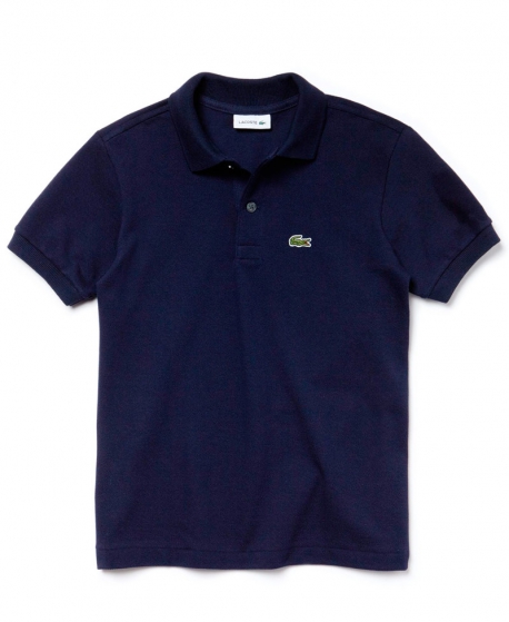 Polo Niño LACOSTE Pique Marino