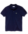 Polo Niño LACOSTE Pique Marino