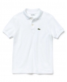 Polo Niño LACOSTE Piqué Blanco