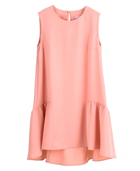 Vestido Mujer CASILDA Y JIMENA Asimétrico Nude - Ro Infantil