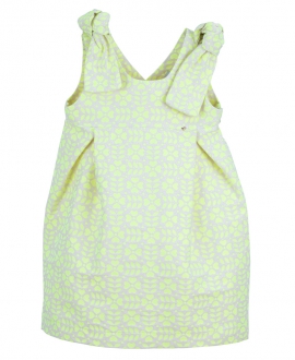Vestido Niña CASILDA Y JIMENA Amarillo Flúor