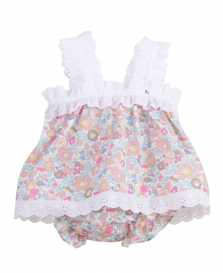 Conjunto Bebe CASILDA Y JIMENA Liberty Tirantes