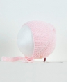 Capota Bebe CASILDA Y JIMENA Algodón Egipcio Rosa
