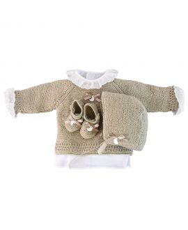 Conjunto Canastilla RO INFANTIL Camel