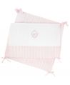 Protector Cuna Bebé TARTINE ET CHOCOLAT Garda Rosa