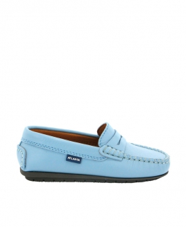 Mocasín Niño ATLANTA Azul Piel