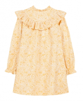 Vestido Niña TARTINE ET CHOCOLAT Amarillo Flores