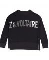 Sudadera Niña ZADIG & VOLTAIRE Logo Plateado