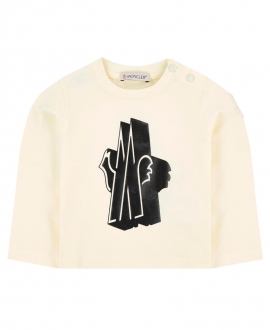 Camiseta Niño MONCLER Crudo Logo