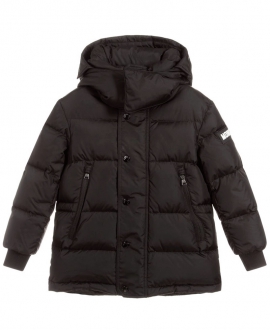 Plumas Niño MONCLER Soubiran Negro