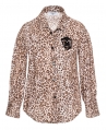 Camisa Niña MONNALISA Estampado Leopardo