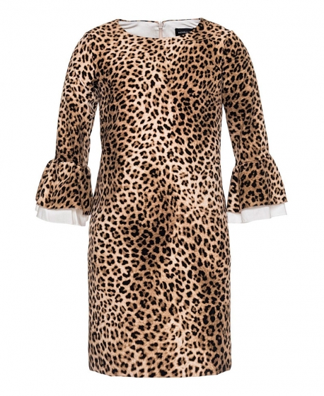 Vestido Niña MONNALISA Estampado Leopardo
