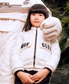 Plumas Niña MONCLER Violette