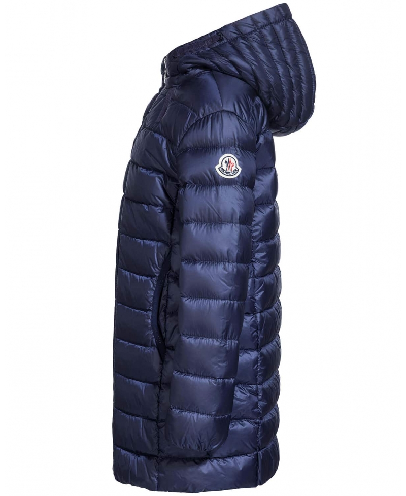 Plumas Niña MONCLER Azul - Ro Infantil