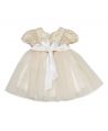 Vestido Microbe Niña Oro