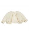 Chaqueta Microbe Niña Modelo Chanel Crudo