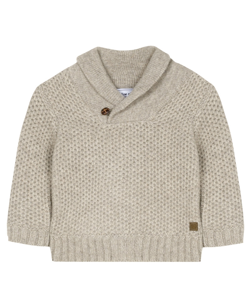 Jersey Bebé Niño TARTINE ET CHOCOLAT Beige Lana - Ro Infantil