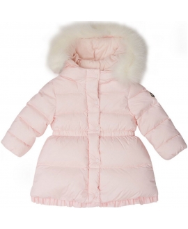 Plumas Bebe Niña MONCLER Kithera Rosa