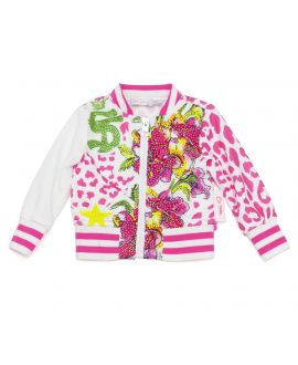 Chaqueta So Twee Microbe Niña Estampado