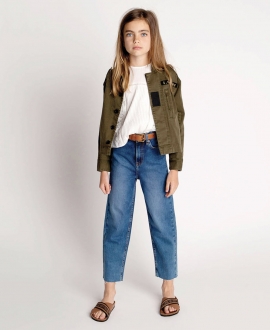 Pantalón Niña ZADIG & VOLTAIRE Denim Blue
