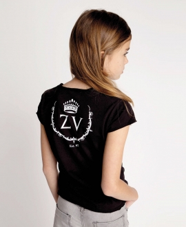 Camiseta Niña ZADIG & VOLTAIRE ZV Negra