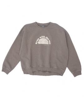 Sudadera Niños TOCOTO VINTAGE Marrón