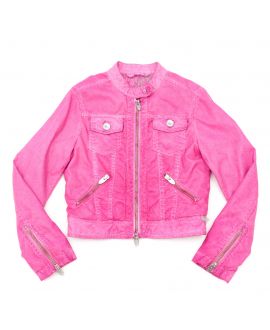 Cazadora L:U L:U Niña Fuchsia