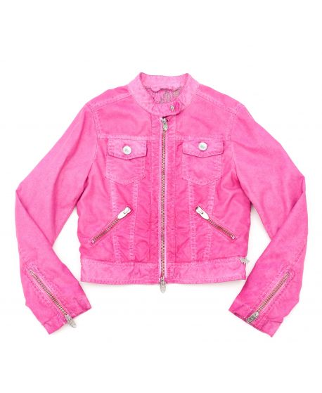 Cazadora L:U L:U Niña Fuchsia