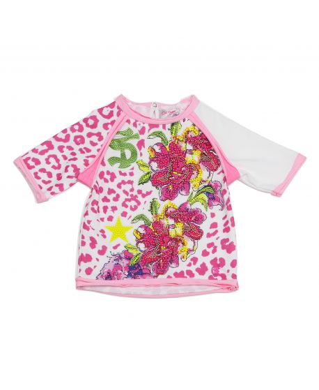 Vestido So Twee Microbe Niña Estampado