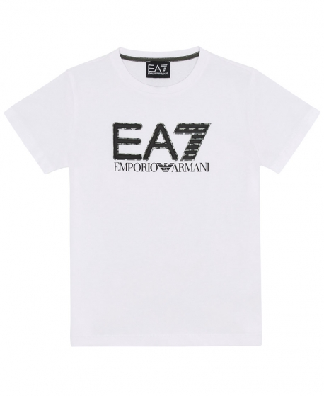 Camiseta Niño ARMANI Blanca EA7