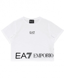 Camiseta Niña EMPORIO ARMANI Blanca EA7