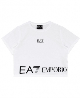 Camiseta Nina EMPORIO ARMANI Blanca EA7 Ro Infantil