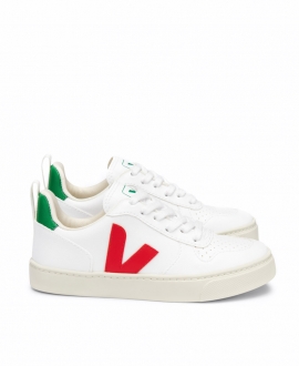 Zapatilla VEJA V-10 Lace CWL White Pekin