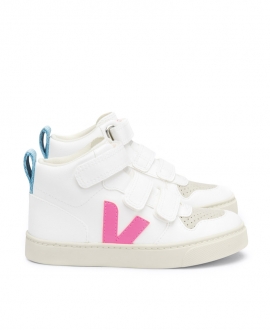 Zapatilla VEJA V-10 Mid CWL White Sari Steel