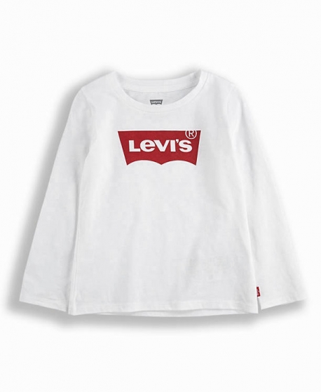 Camiseta Bebe LEVI S Blanca Logo Batwing de 12 a 24 meses Ro Infantil