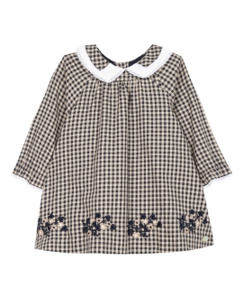 Vestido Niña TARTINE ET CHOCOLAT Vichy Marino