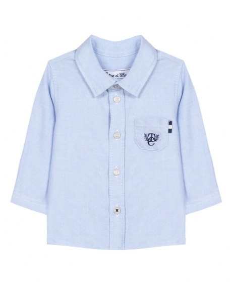 Camisa Bebé Niño TARTINE ET CHOCOLAT Oxford Azul