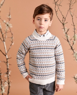 Jersey Niño TARTINE ET CHOCOLAT Estampado Winter