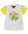 Camiseta Roberto Cavalli Bebé Niña Mangas Amarillo